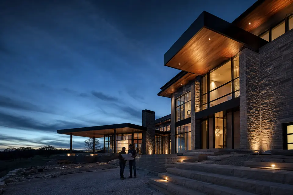 A home used in an example builder campaign