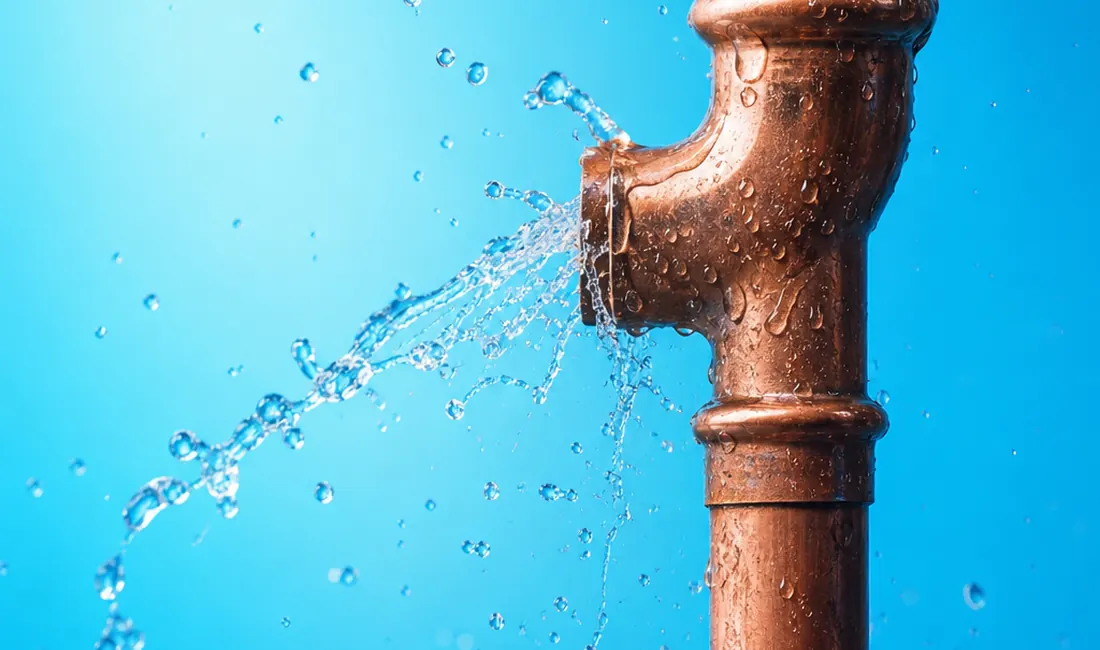 Plumbing contractors website concept