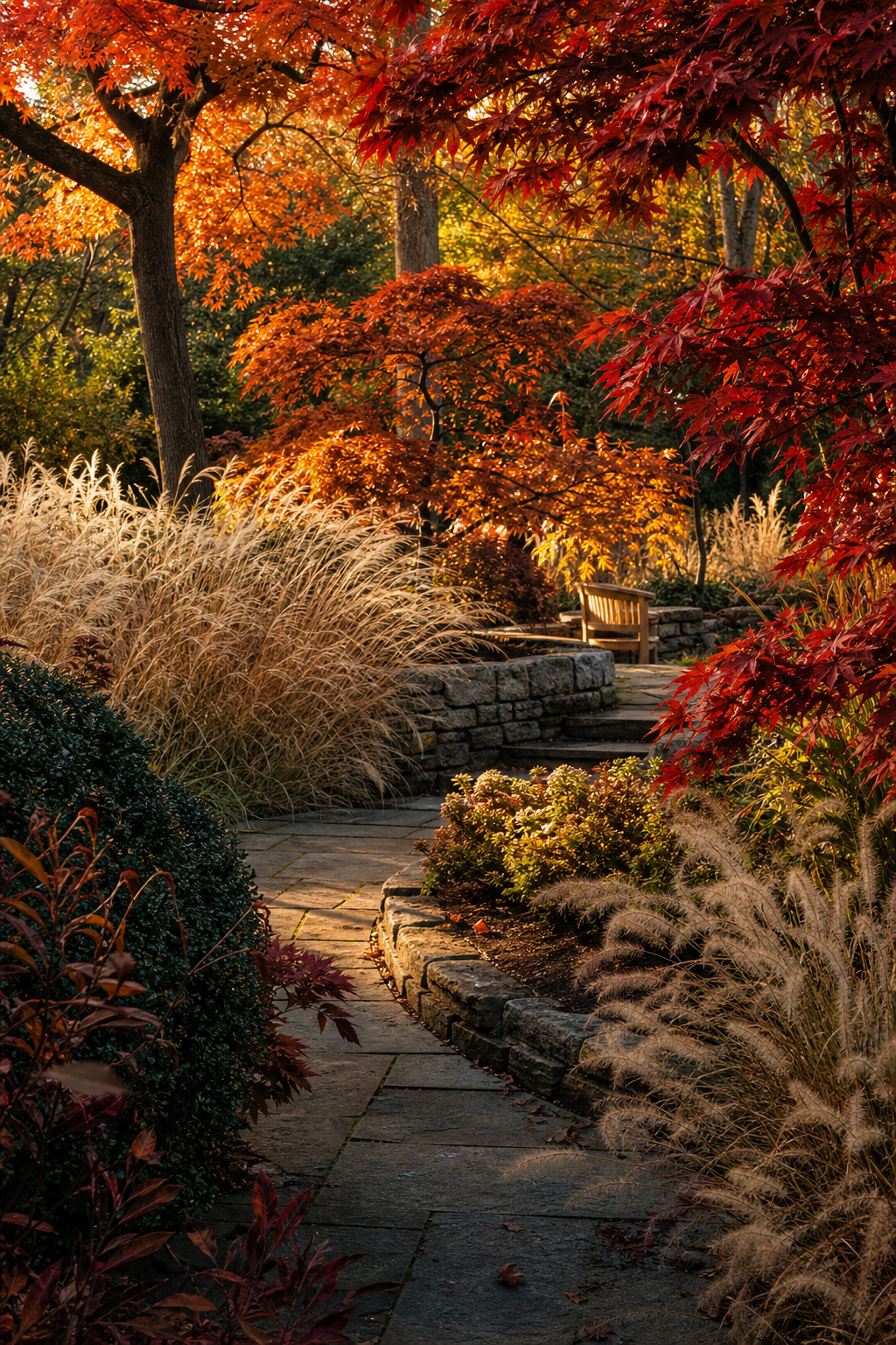 Autumn landscape project