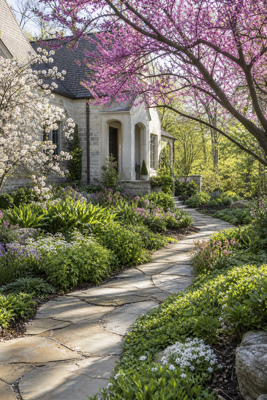 Spring landscape project