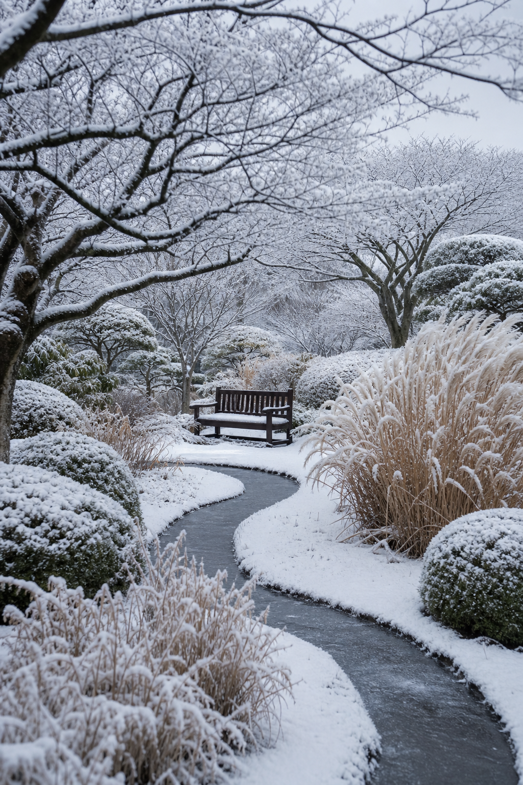 Winter landscape project