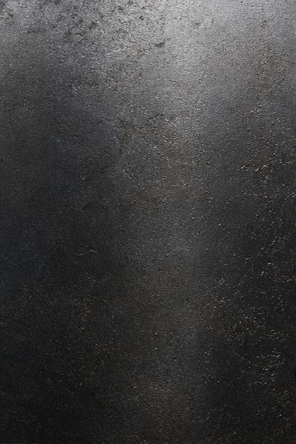 Blackened steel finish